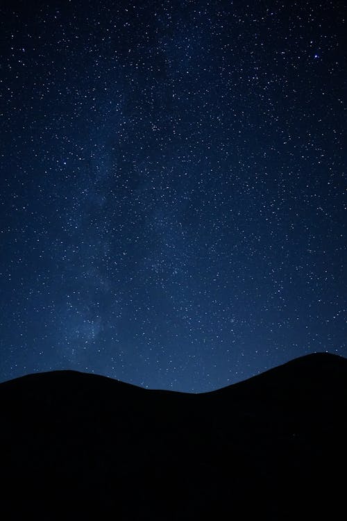 Free Stars Constellation in Night Sky Stock Photo