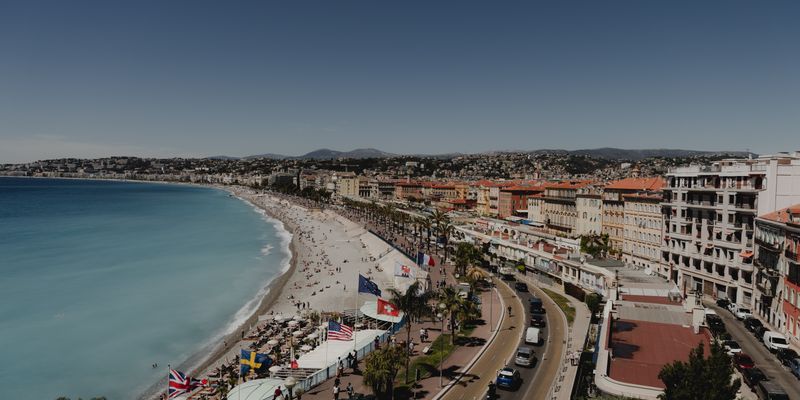 Panorámica de Niza y la Costa Azul