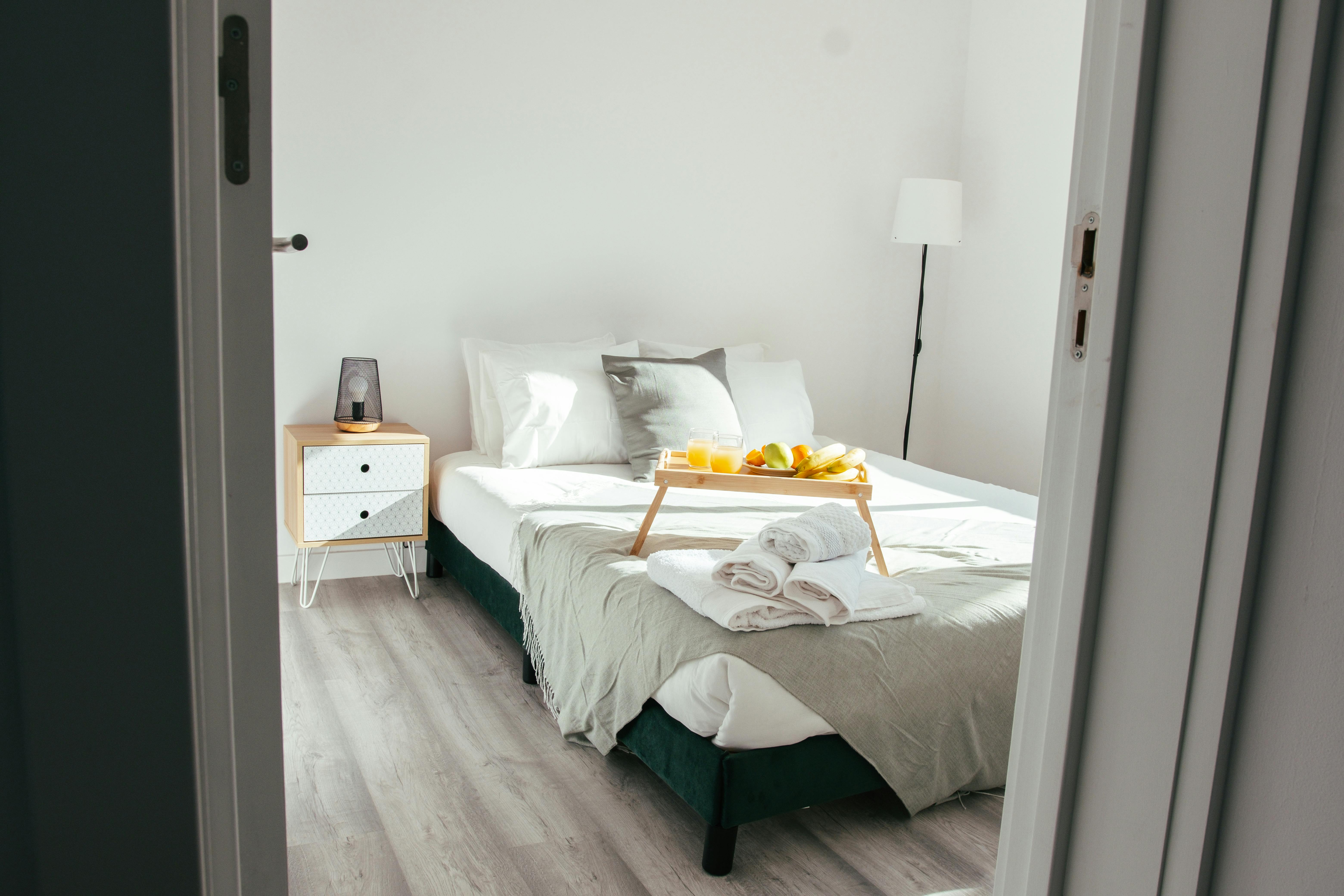 Interior of Airbnb Bedroom · Free Stock Photo