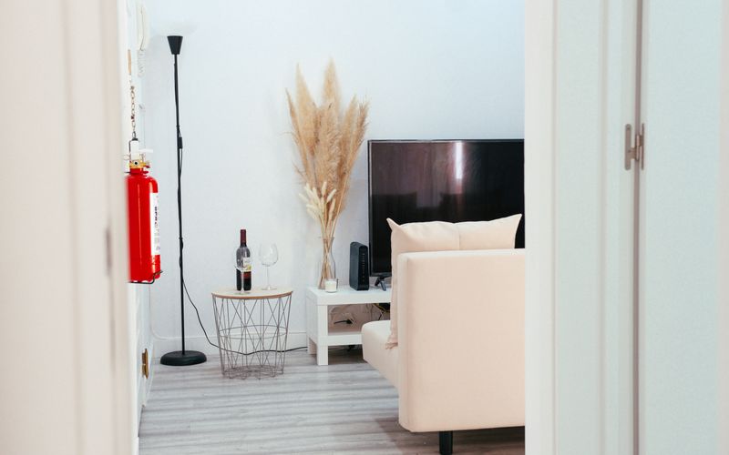 salón moderno con muebles
