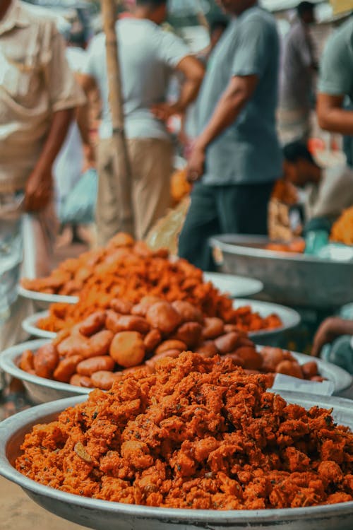 Bangladehi traditional street food at Kashimpur