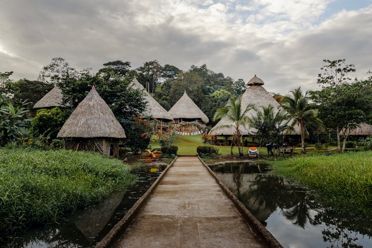 Tropical Village In Resort