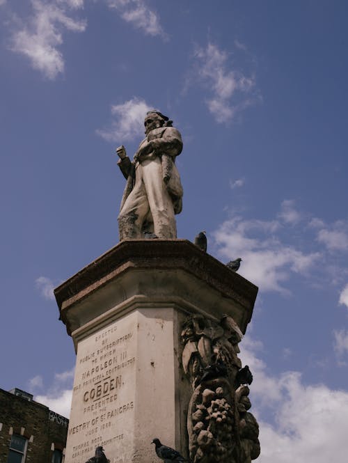Low Angle View of a Statue