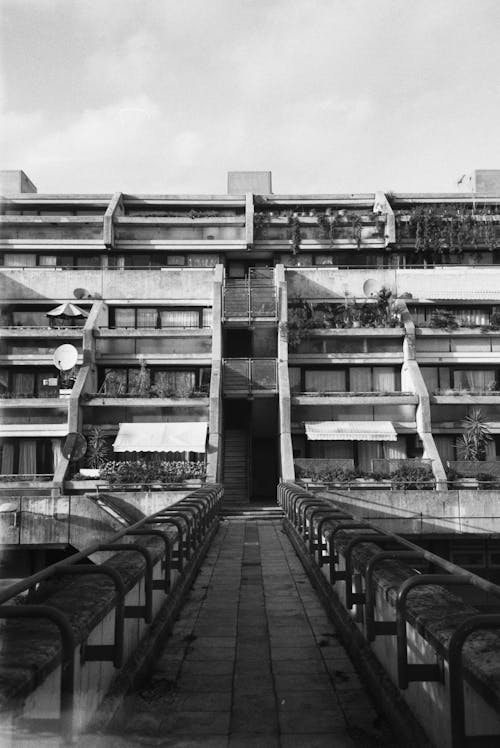 Základová fotografie zdarma na téma alexandra road estate, Anglie, brutalismus