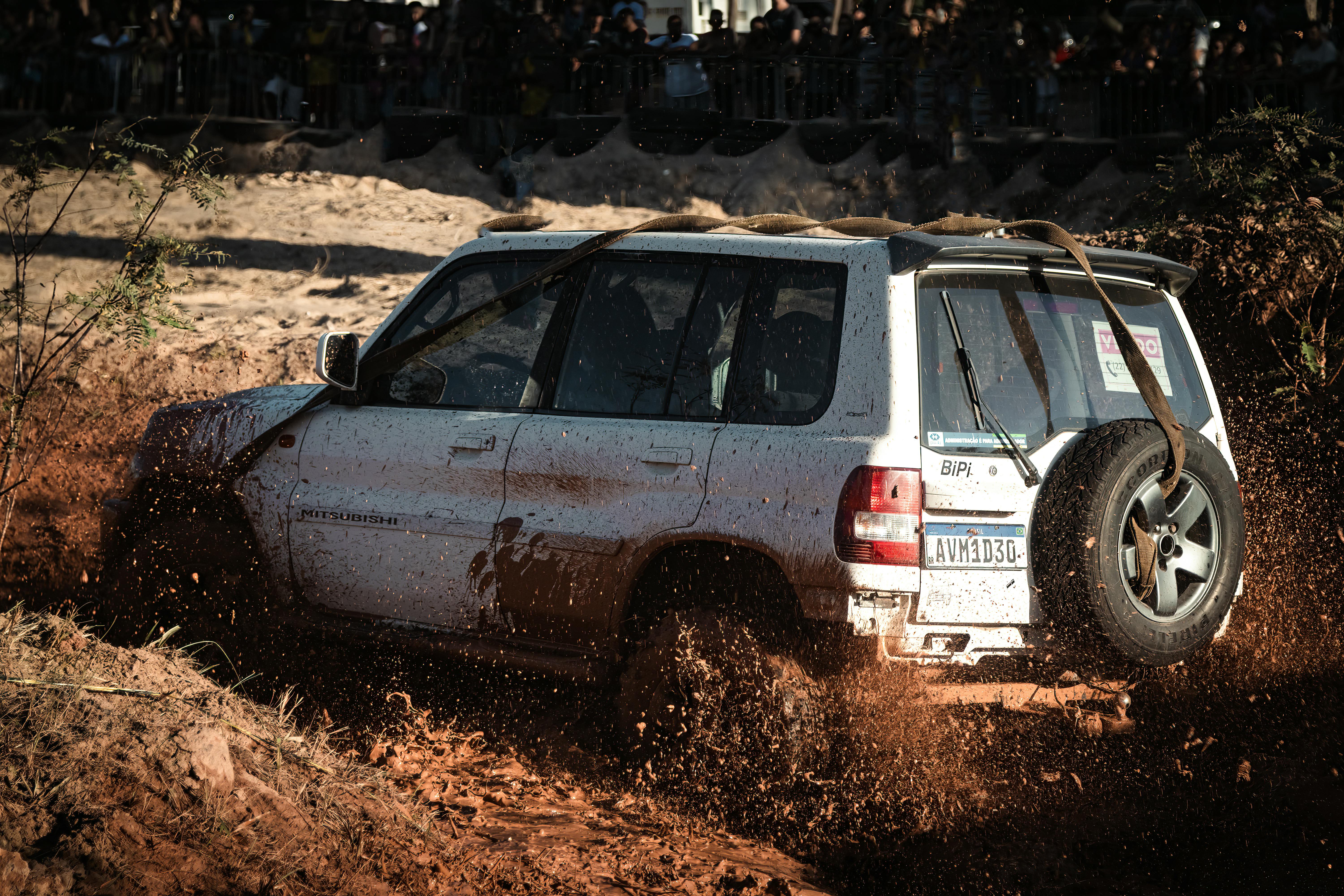 Mitsubishi Pajero/Montero at Dirt Road after Rain Stock Image - Image of  explore, pajero: 219770279