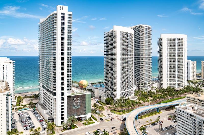 Happy property owner