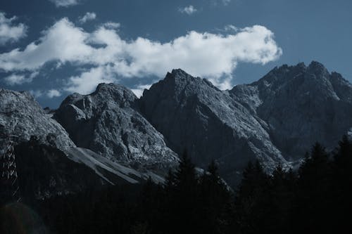 Barren Mountains Landscape 