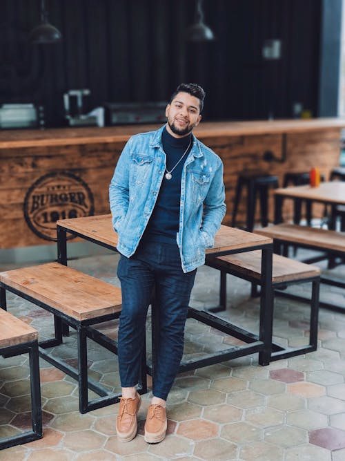 Men's Blue Denim Jacket