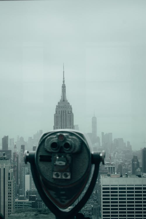Fotobanka s bezplatnými fotkami na tému binokulárny, Empire State Building, mesta