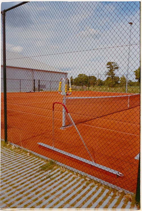 Red Clay Tennis Court