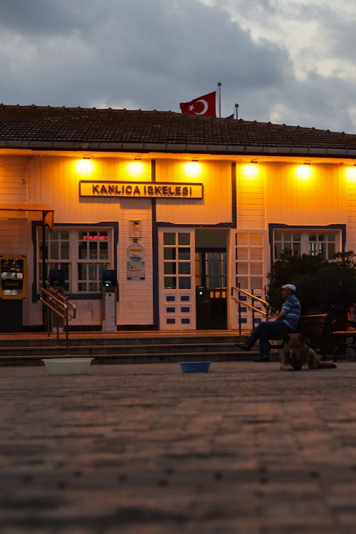 Kanlica Pier Building in Istanbul