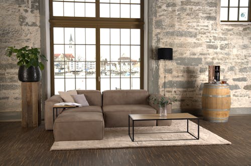 Modulares Sofa Harvey M - Leder