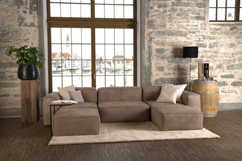 Modulares Sofa Harvey XL - Leder