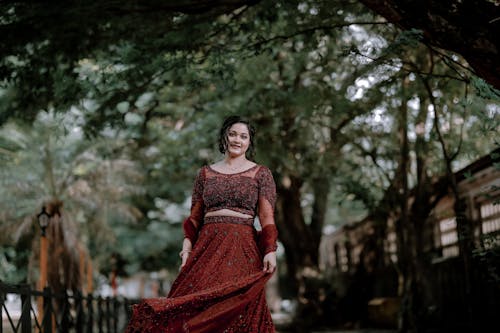 Woman in a Traditional Dress 