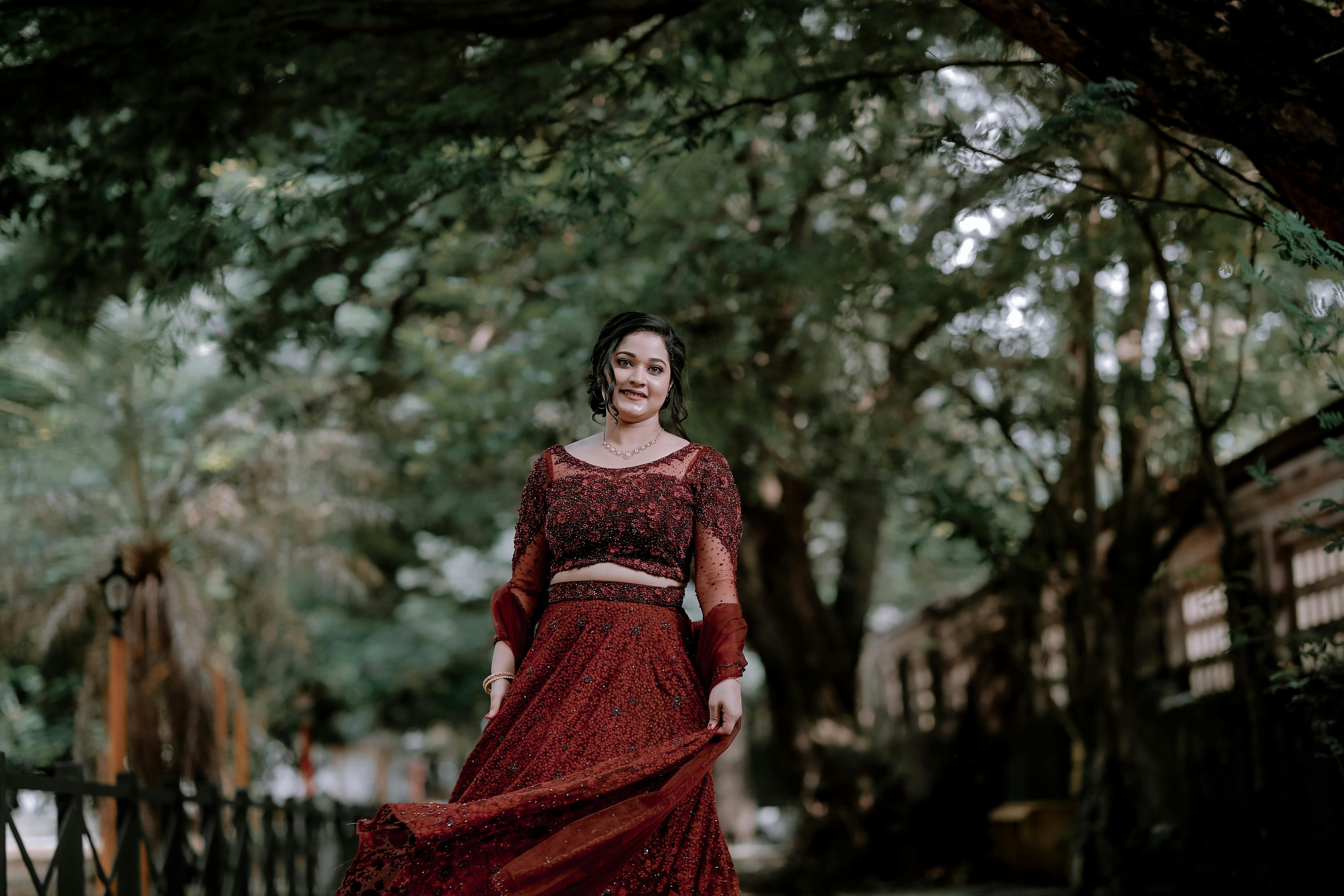 free photo of woman in a traditional dress