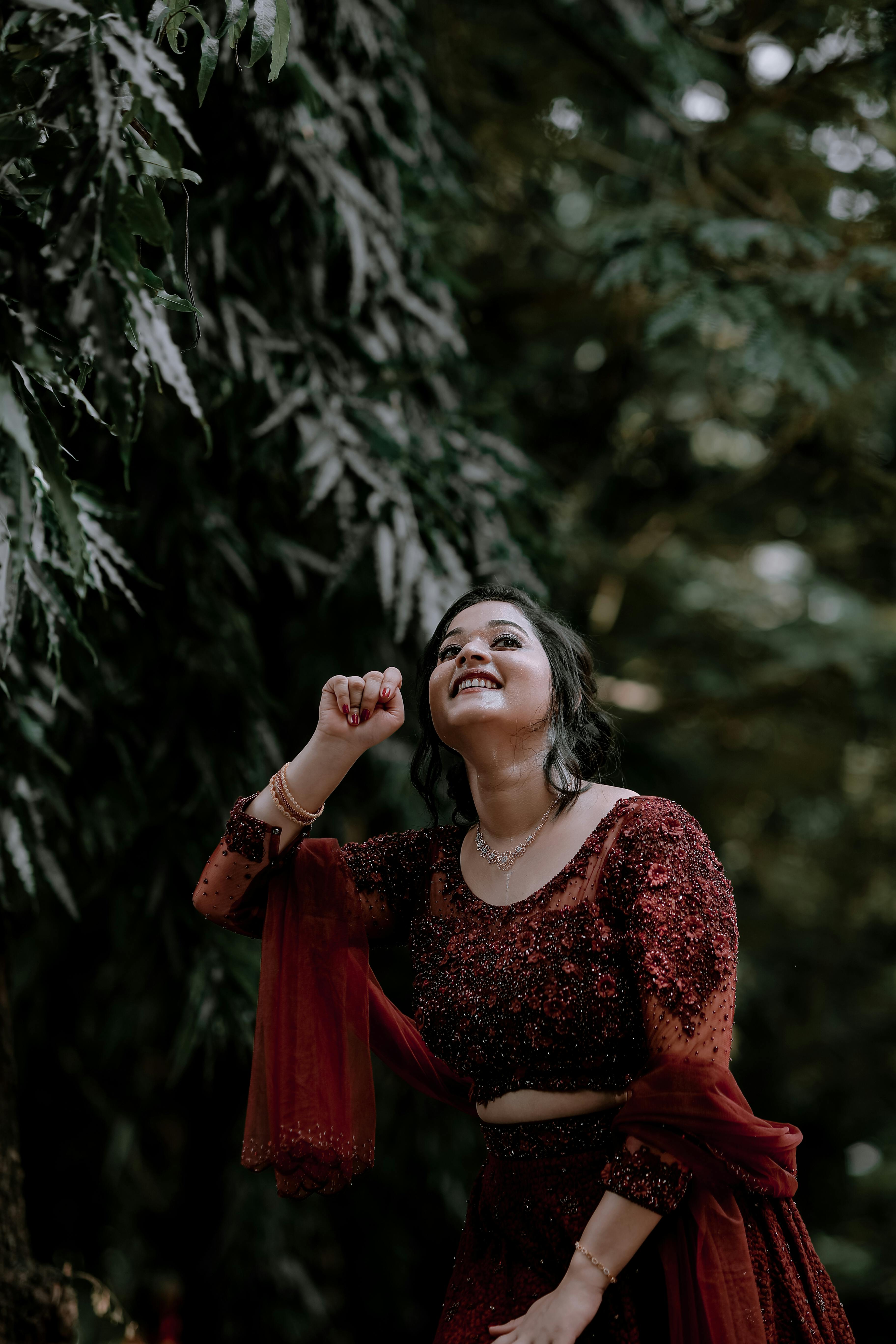 Premium Photo | Photoshoot of indian lehenga choli