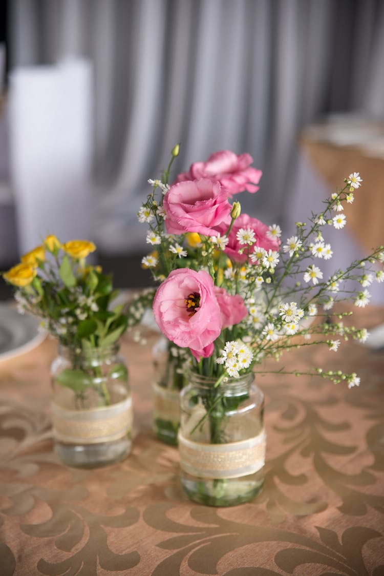 Flowers On A Table