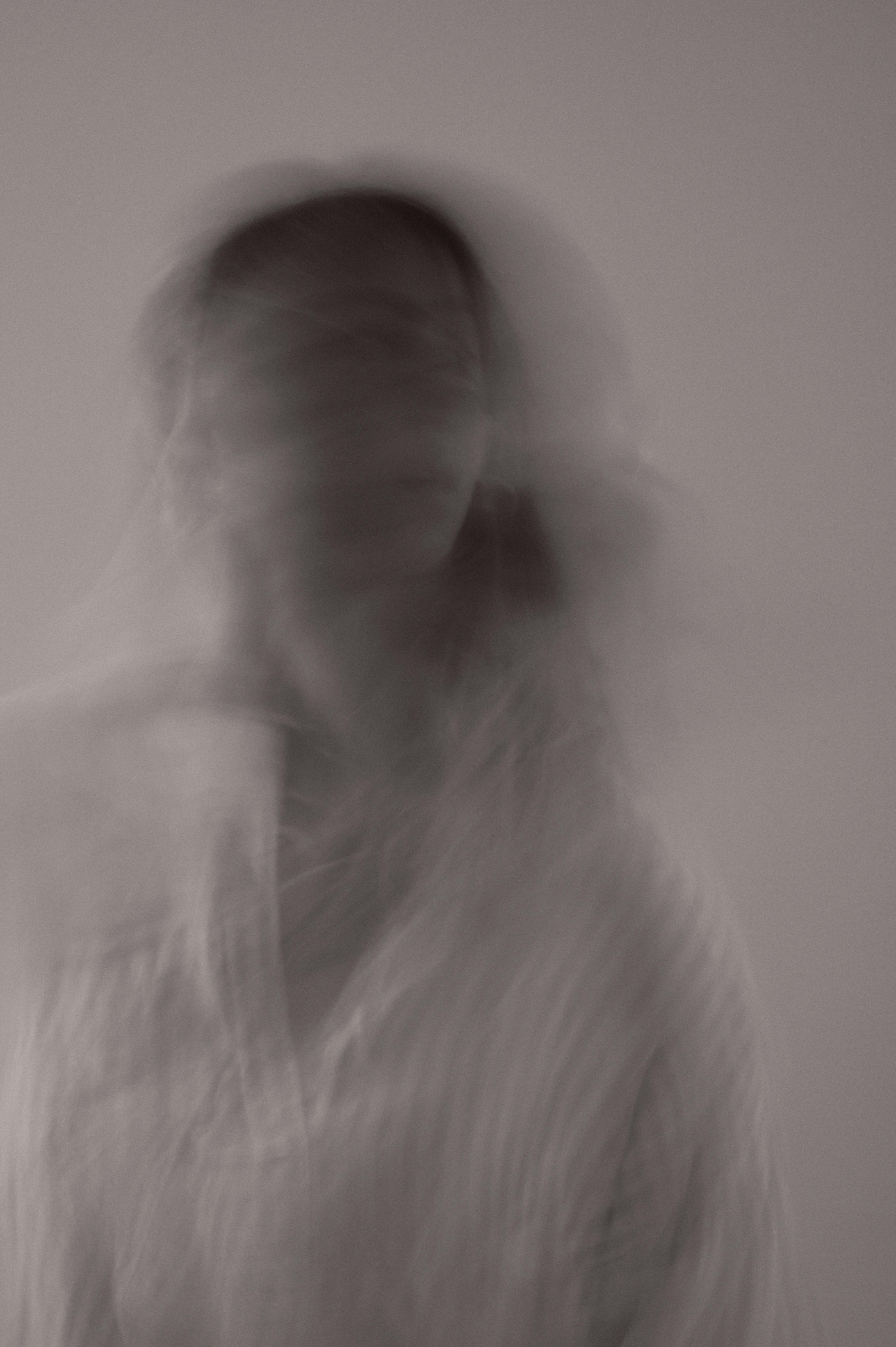 Blurred Portrait of Screaming Person · Free Stock Photo