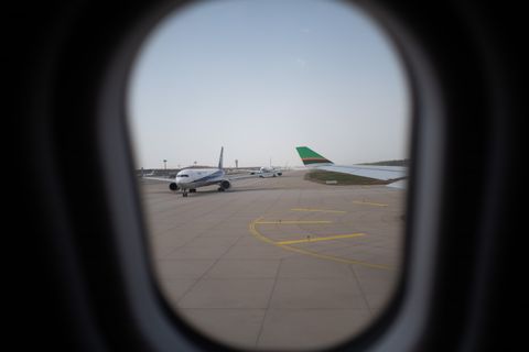 Aircraft on the tarmac at dawn — photo by Max Chen on Pexels