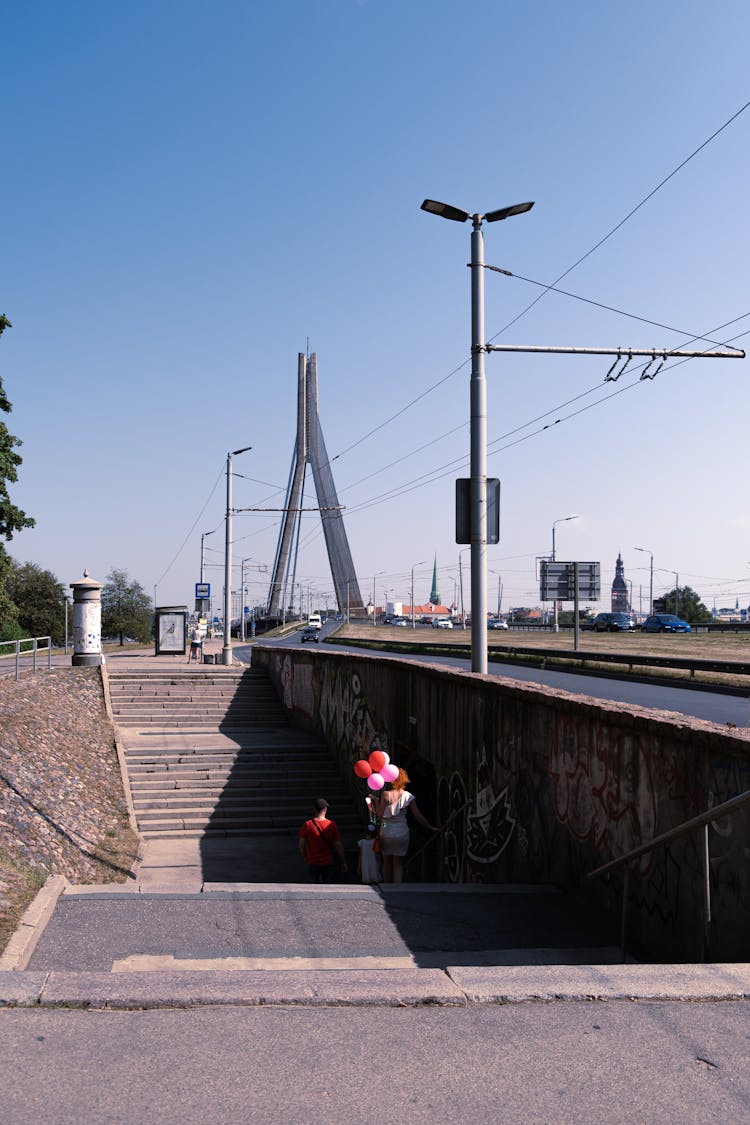 Road On A Bridge