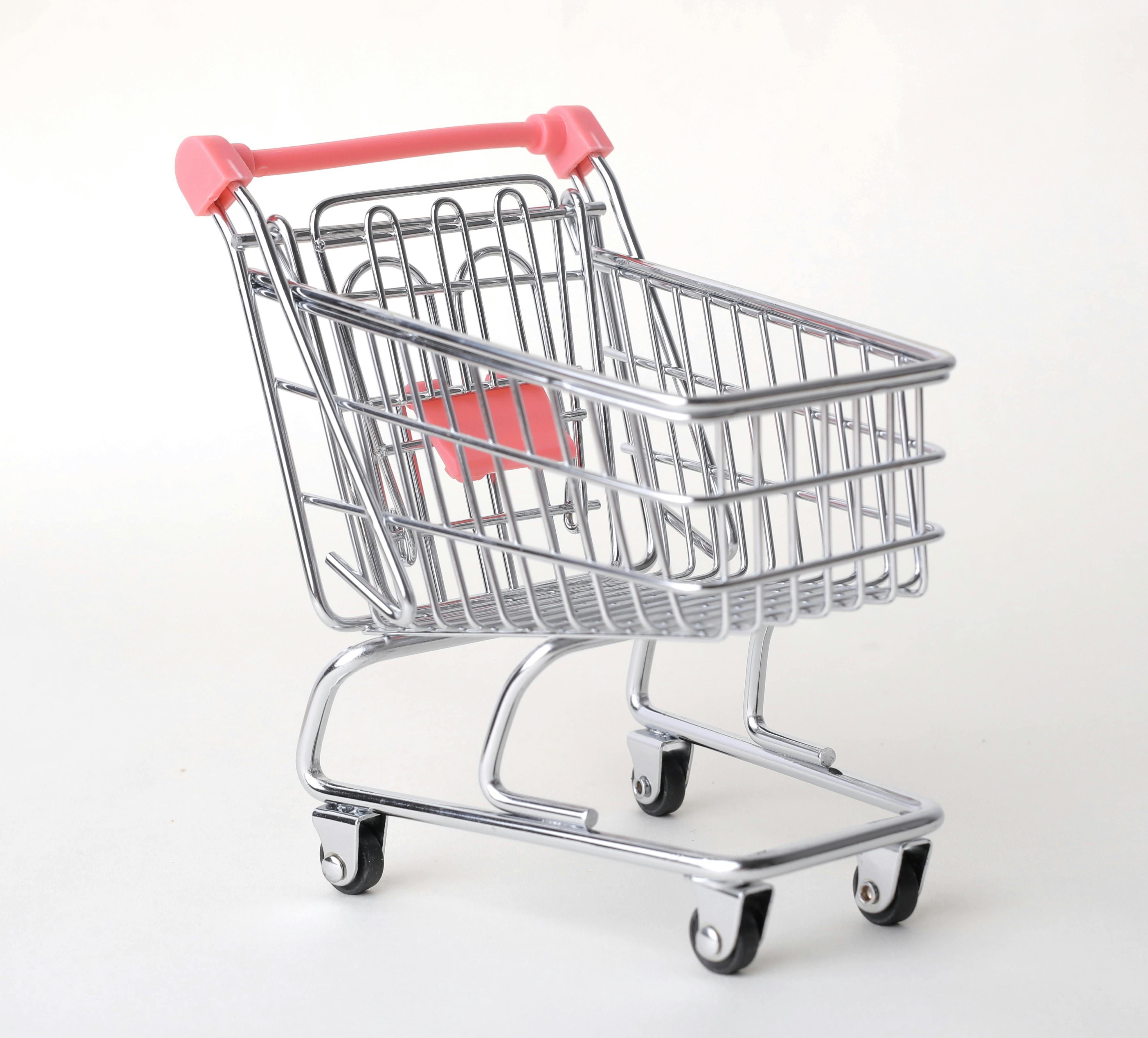 Free stock photo of background, cart, shopping cart