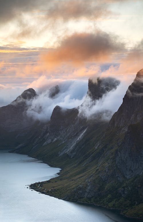 Kostnadsfri bild av andlig, apelsin, berg