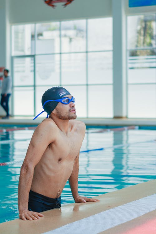 Swimmer on Swimming Pool