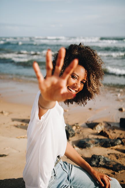 Photo of Woman On Beach