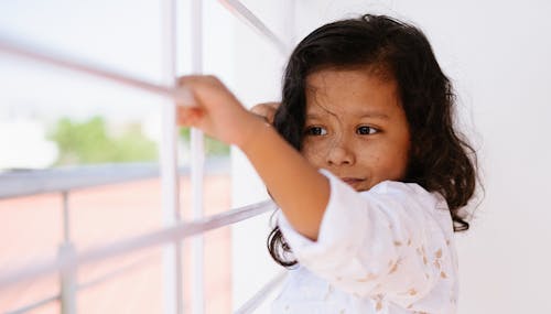 Little Girl by the Window