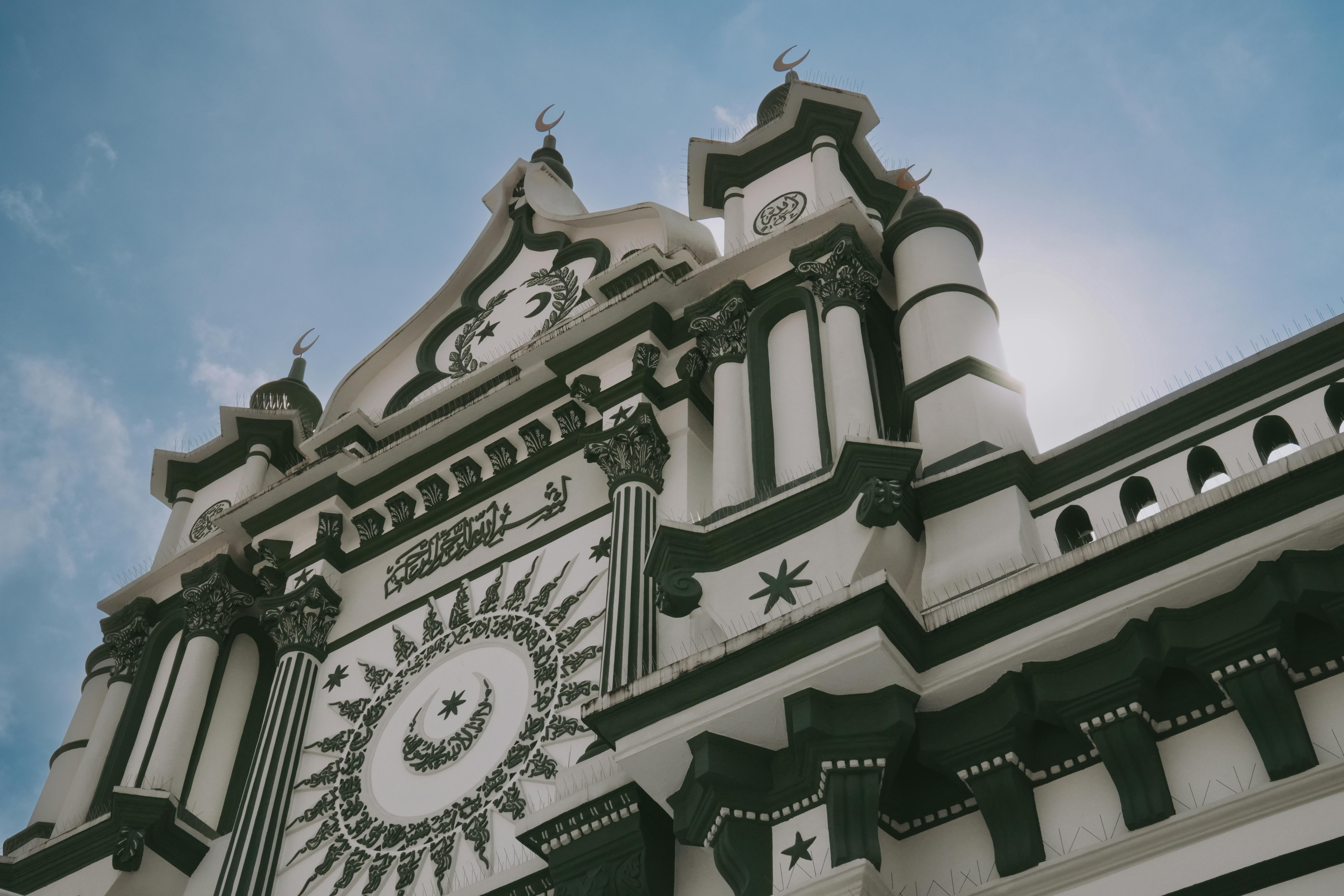 a clock tower with a large clock on it