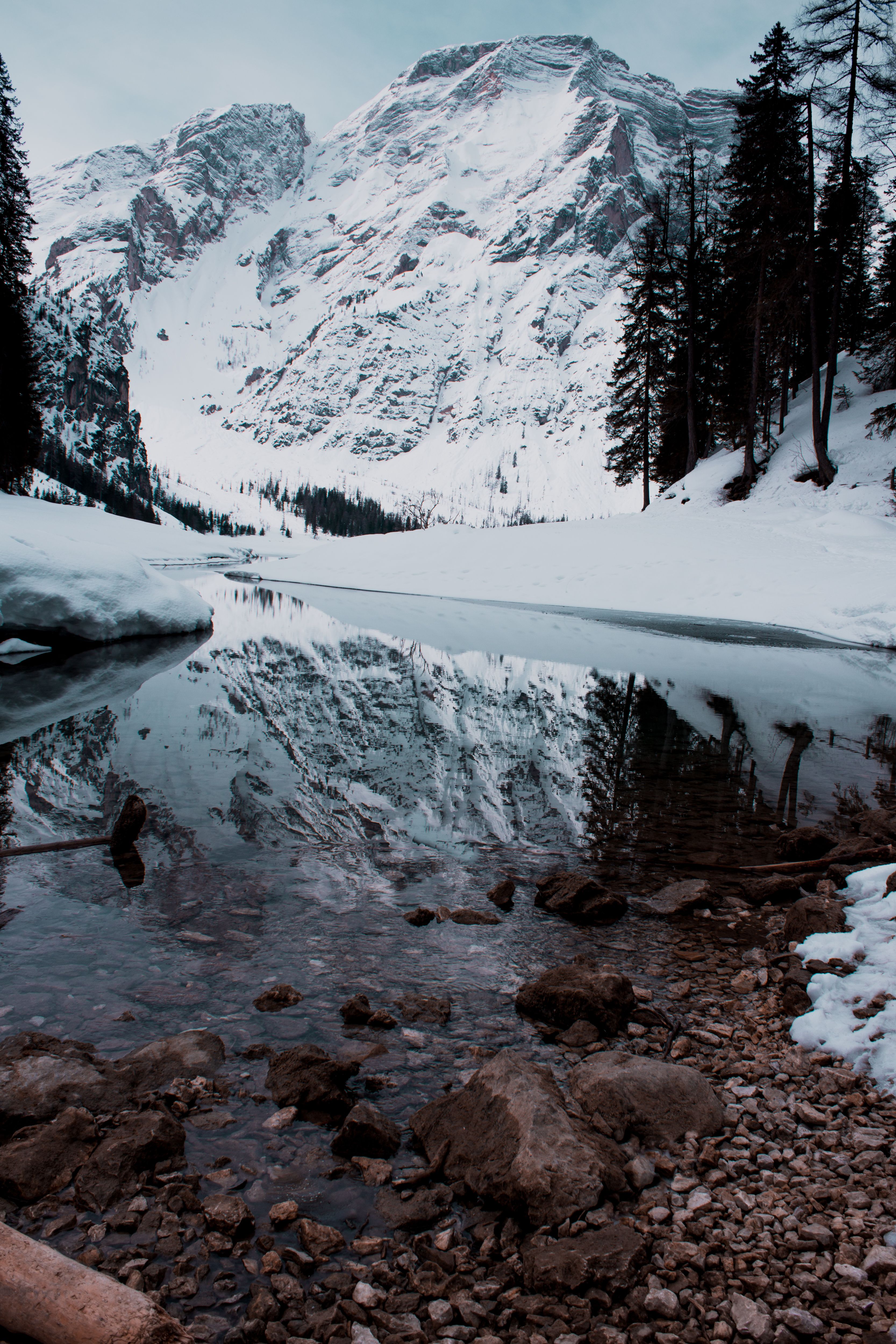 Mountain Covered with Snow · Free Stock Photo