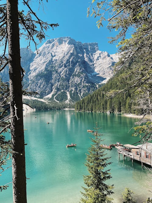 A Lake in Mountains