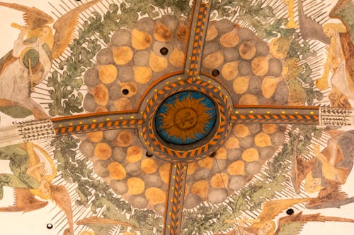 Painting on Church Ceiling