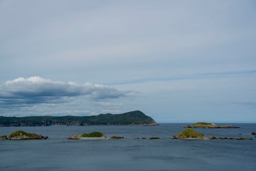 天空, 島, 懸崖 的 免费素材图片