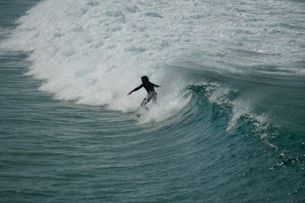 Atlantic surf beach Dakhla