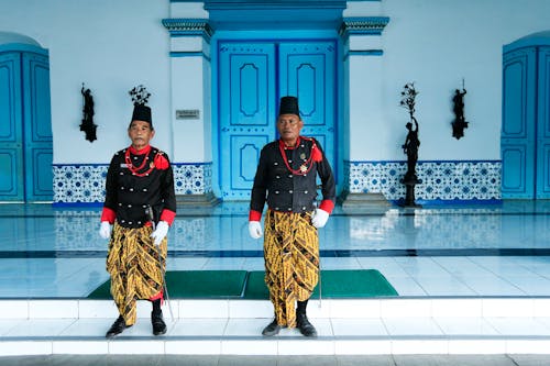 Royal Guards at Palace in Surakarta