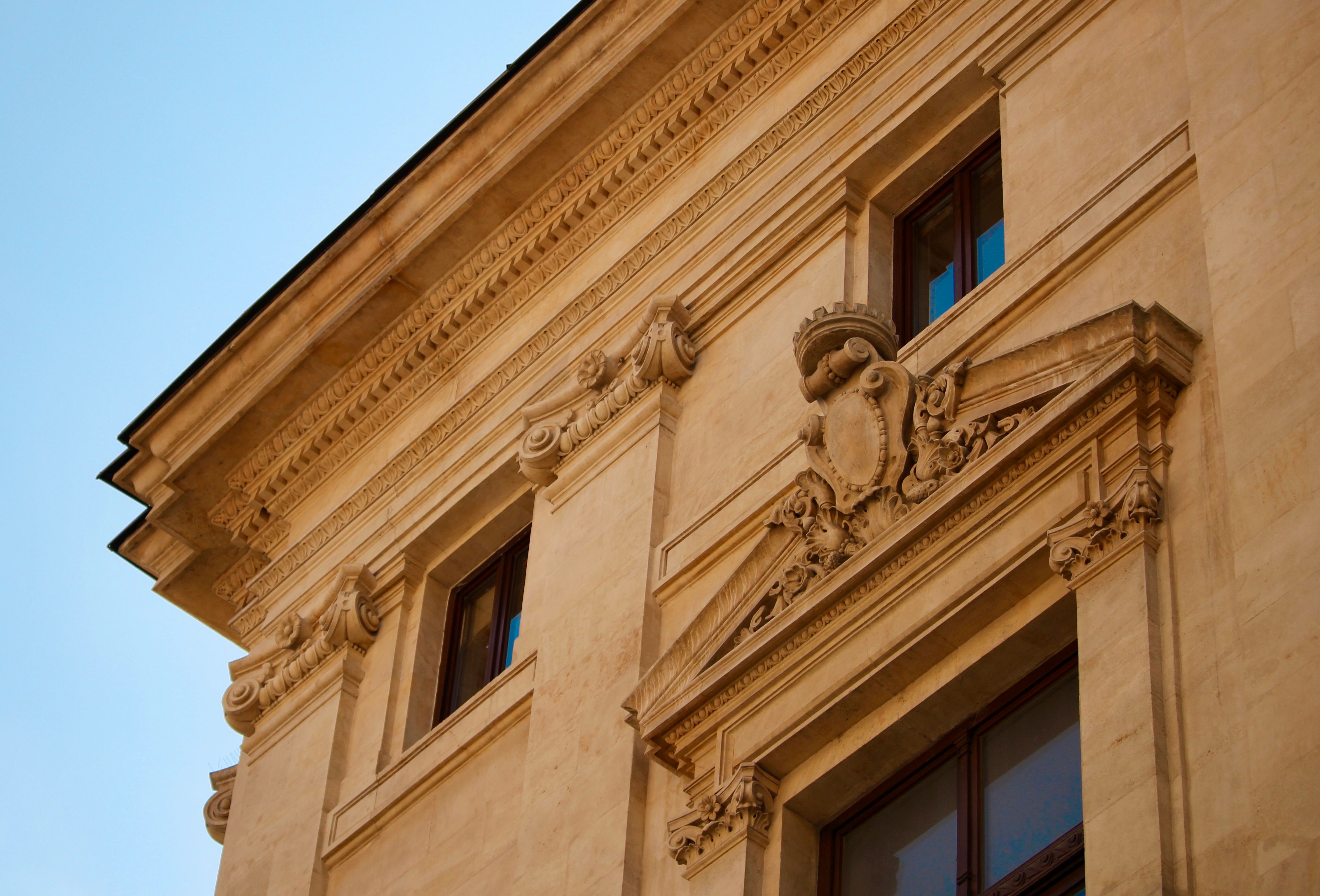 Historic cultural building exterior