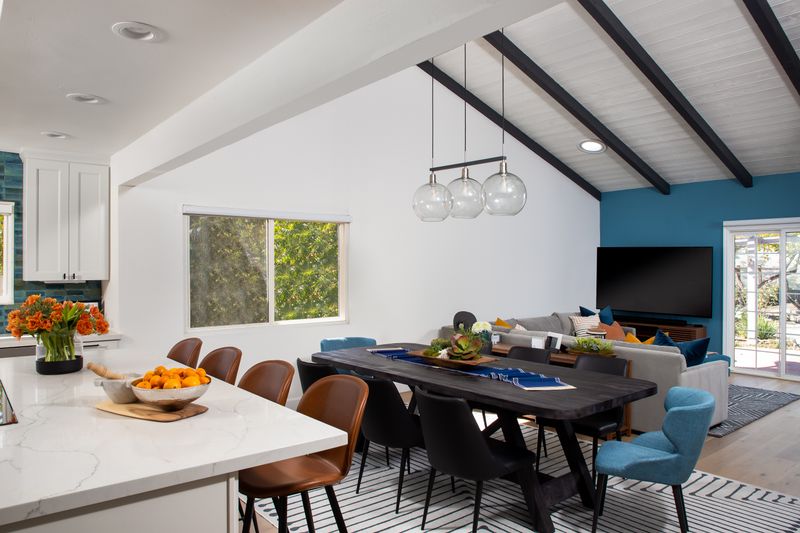 Crystal clear windows flooding San Diego home with light