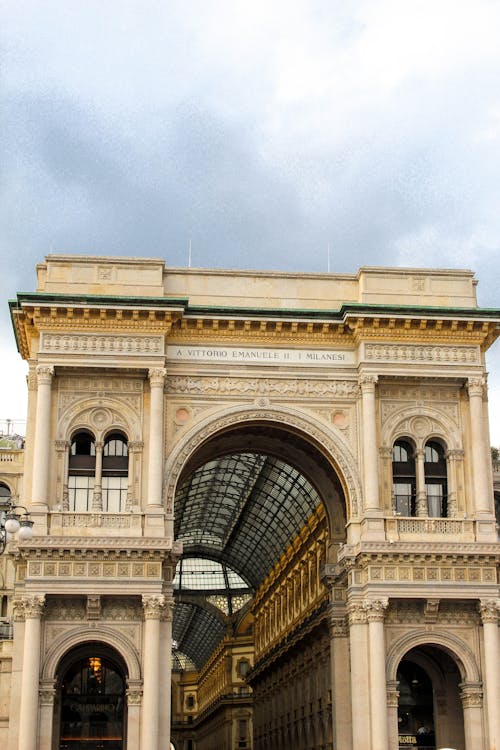 dfsギャラリアヴィットーリオエマヌエーレ2世, アーチ, アーチ型の窓の無料の写真素材