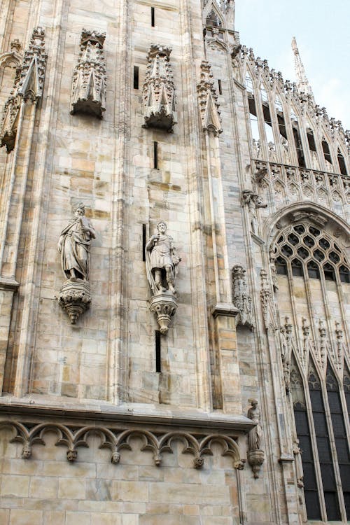 キリスト教, ゴシック建築, ミラノの無料の写真素材