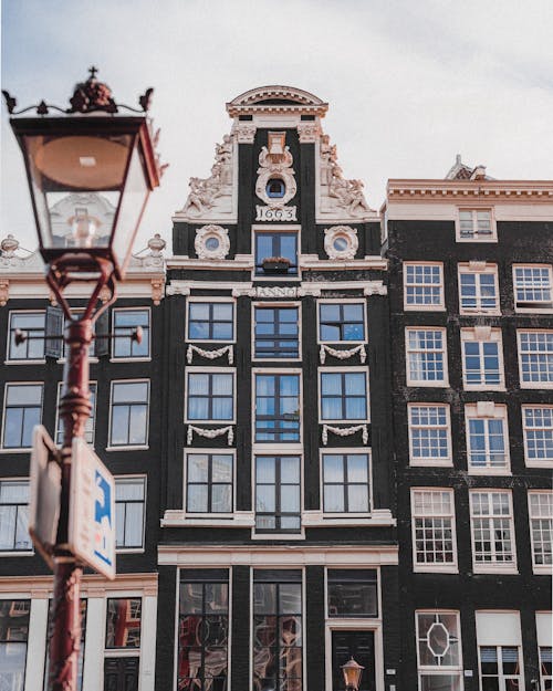 Facade of Residential Building in Amsterdam