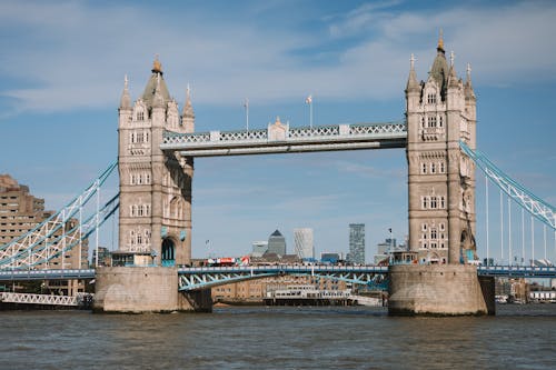 Tower Bridge and Downtown in Background