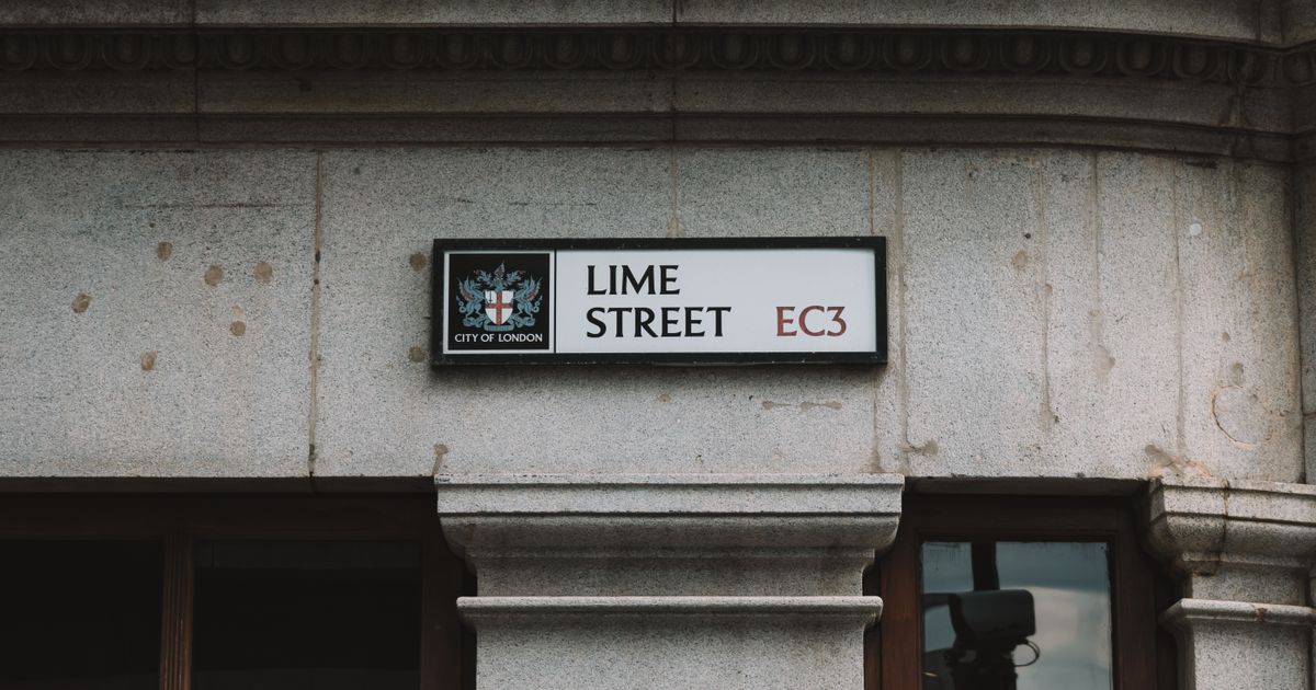 How the Criminal Injuries Compensation Authority Tariff Works — View of Lime Street sign on historic building facade in London, UK.