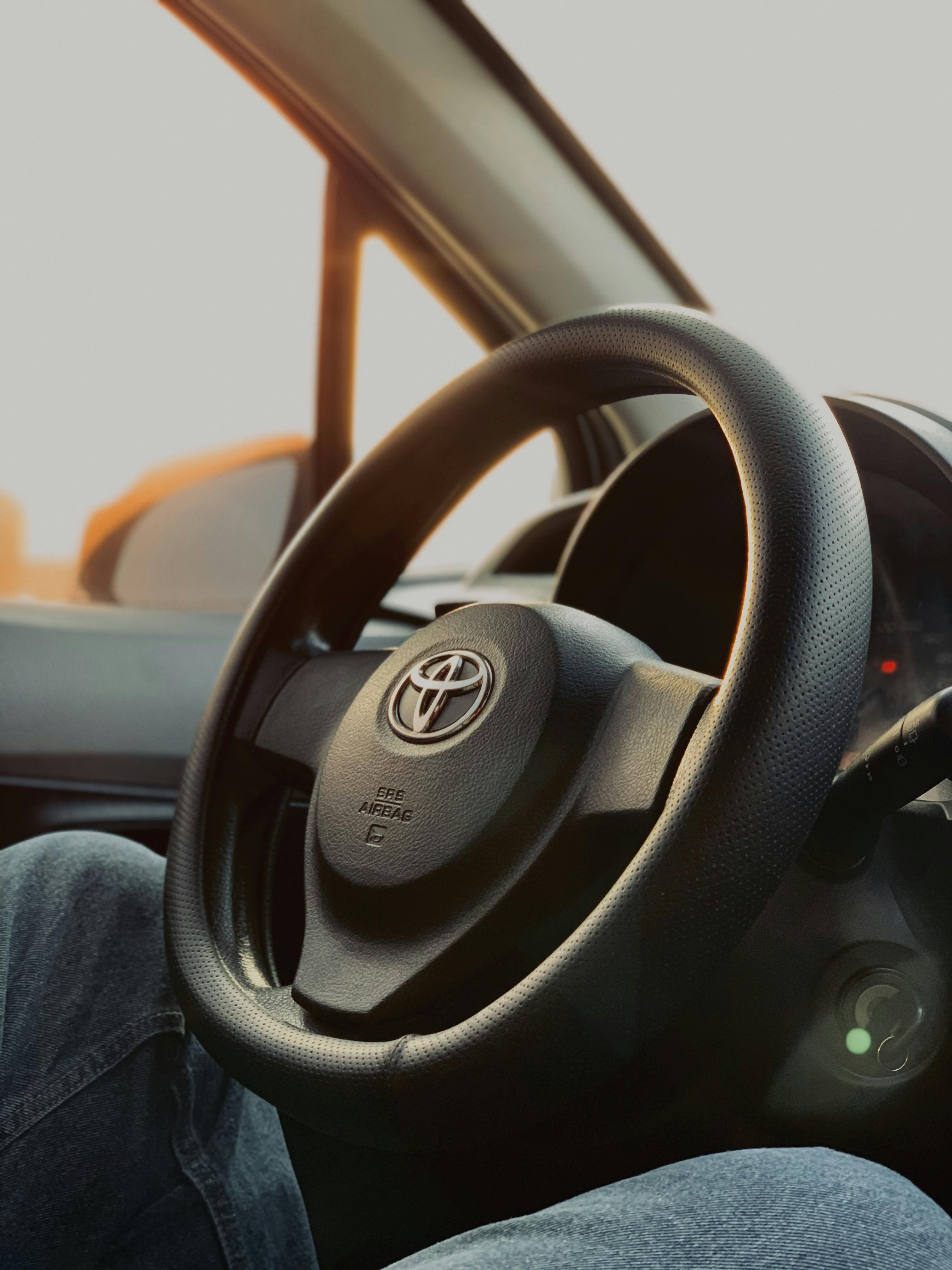 Steering Wheel of Toyota · Free Stock Photo