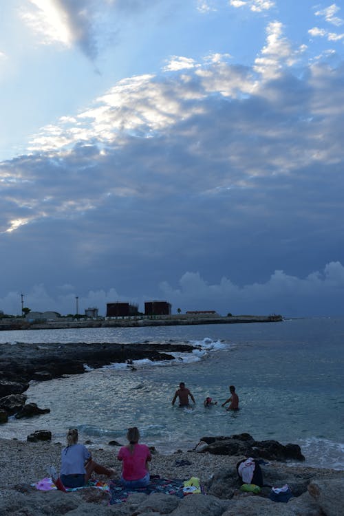 Fotos de stock gratuitas de Agua de mar, cielo del atardecer