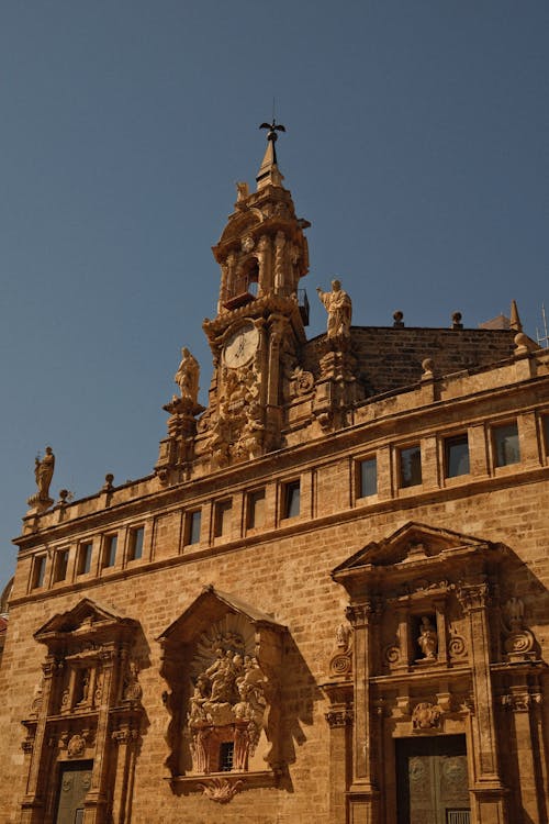 Facade of Sant Joan Church in Mercat