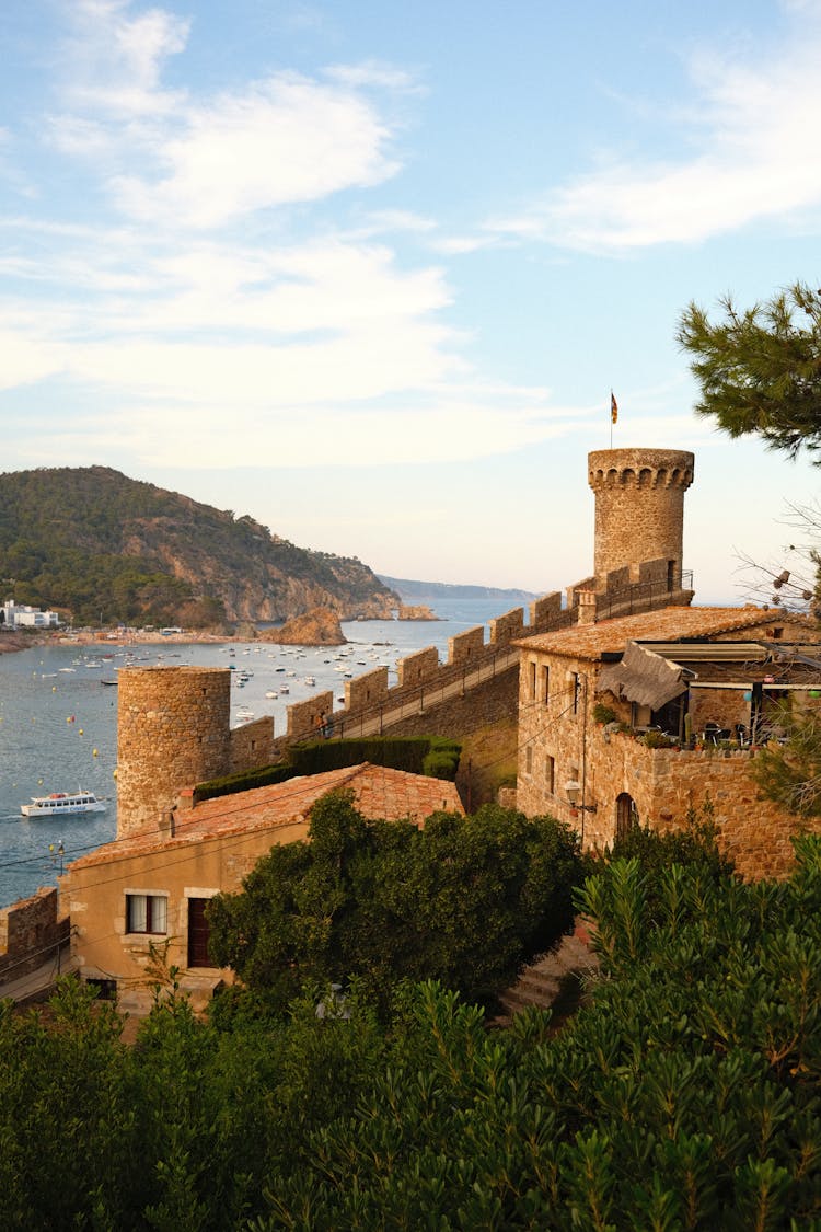 Castle In Tossa De Mar, Spain