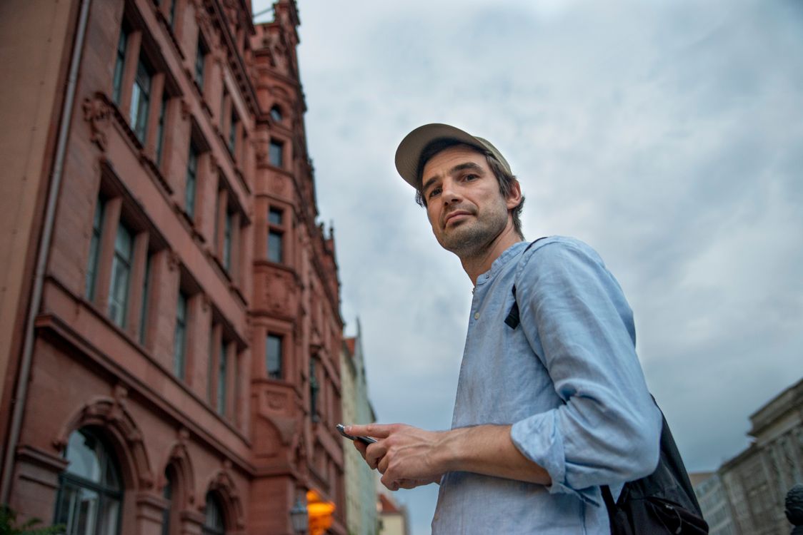 A Man on the Street in City · Free Stock Photo