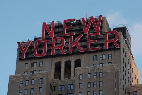 The New Yorker Hotel Facade, New York City, New York, USA