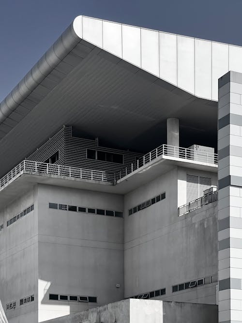 Facade of a Modern Building 